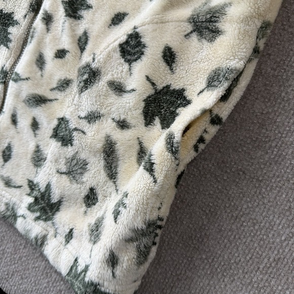 Vintage‎ Cityscape Ladies Niagara Falls Leaf  Fleece Vest Size Medium - Picture 8 of 9